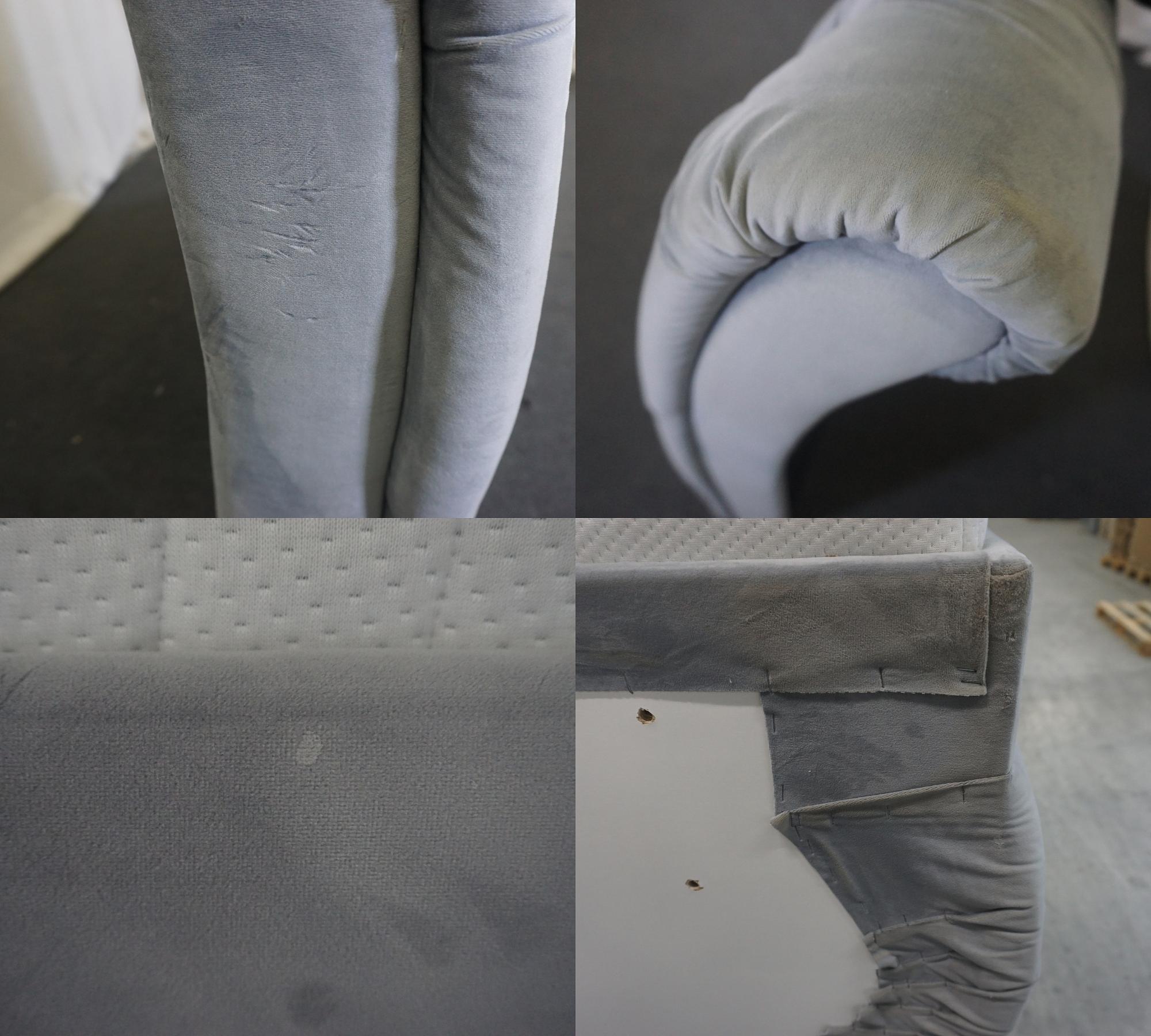 Versal 180 Boxspringbett Silber 8