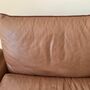 Denver Sofa 2-Sitzer Leder Braun 3