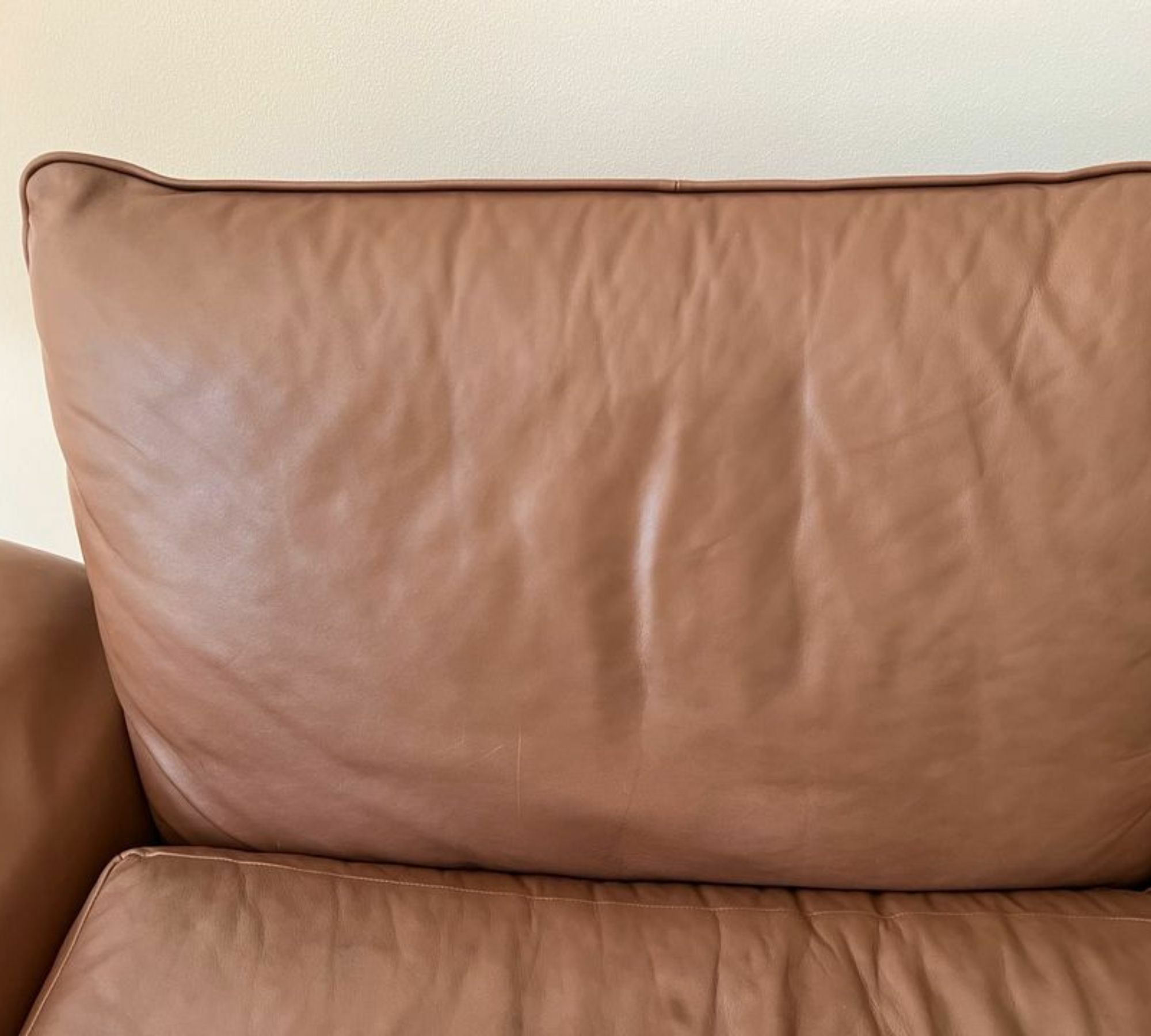 Denver Sofa 2-Sitzer Leder Braun 3