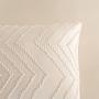 Zigzag Bedding Microfiber Cream 155 x 220cm 3