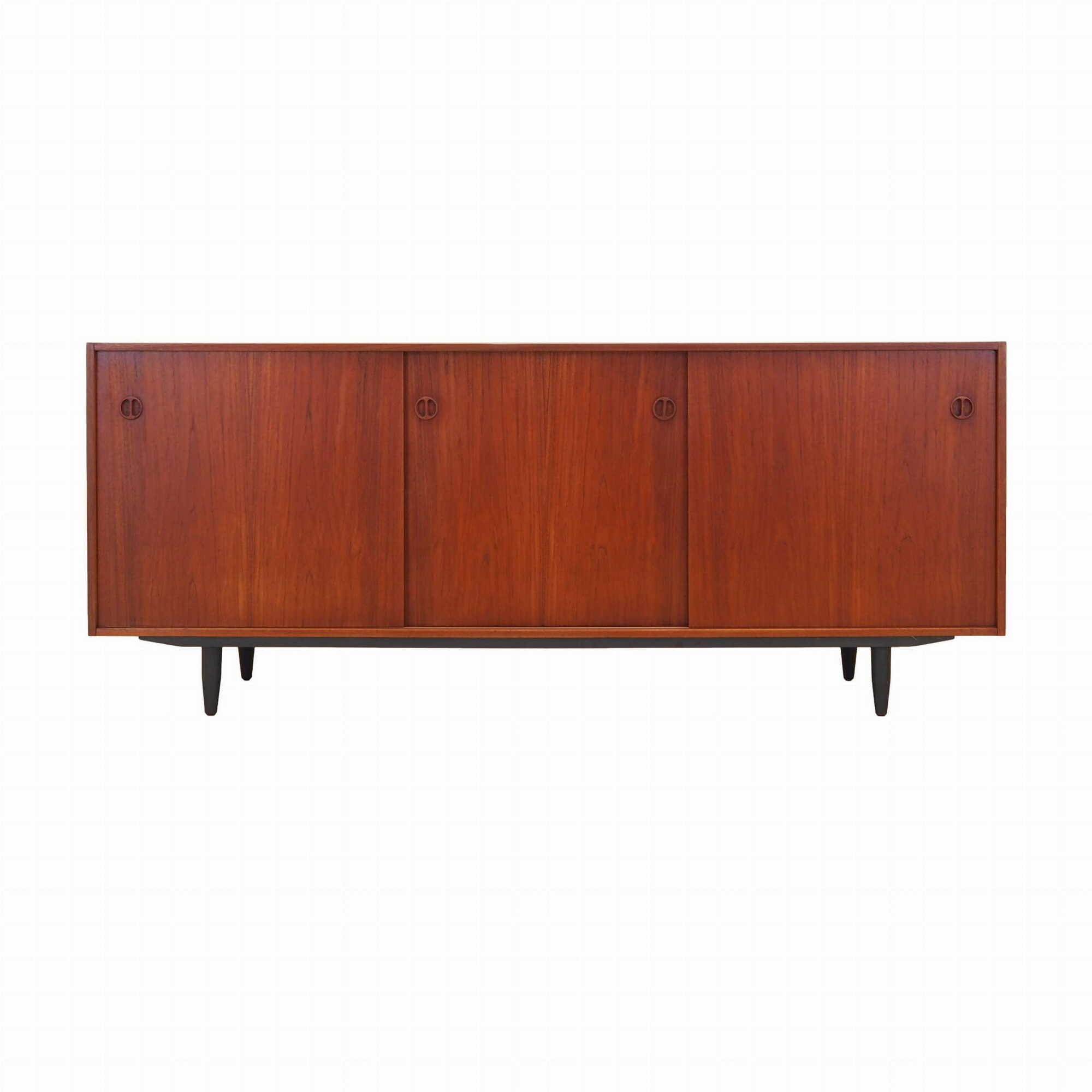 Vintage Sideboard Teak wood Brown 1970s 0
