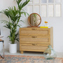 Kerlin Kommode 3 Schubladen Holz Sand 3