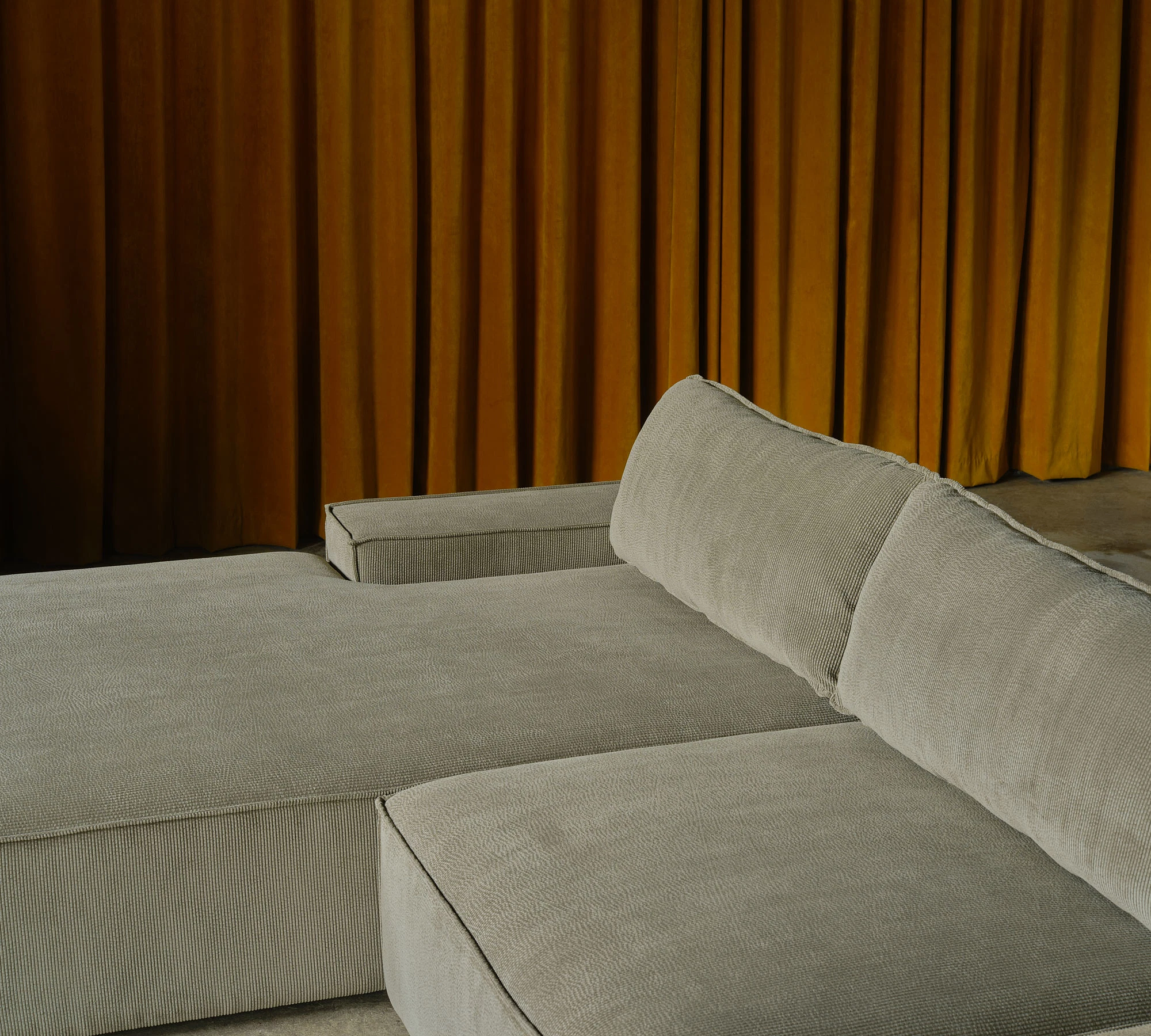 Daphne 1-Sitzer Récamiere Links Free Sage 8