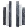 2x Oxana Bookends Marble Black White 1
