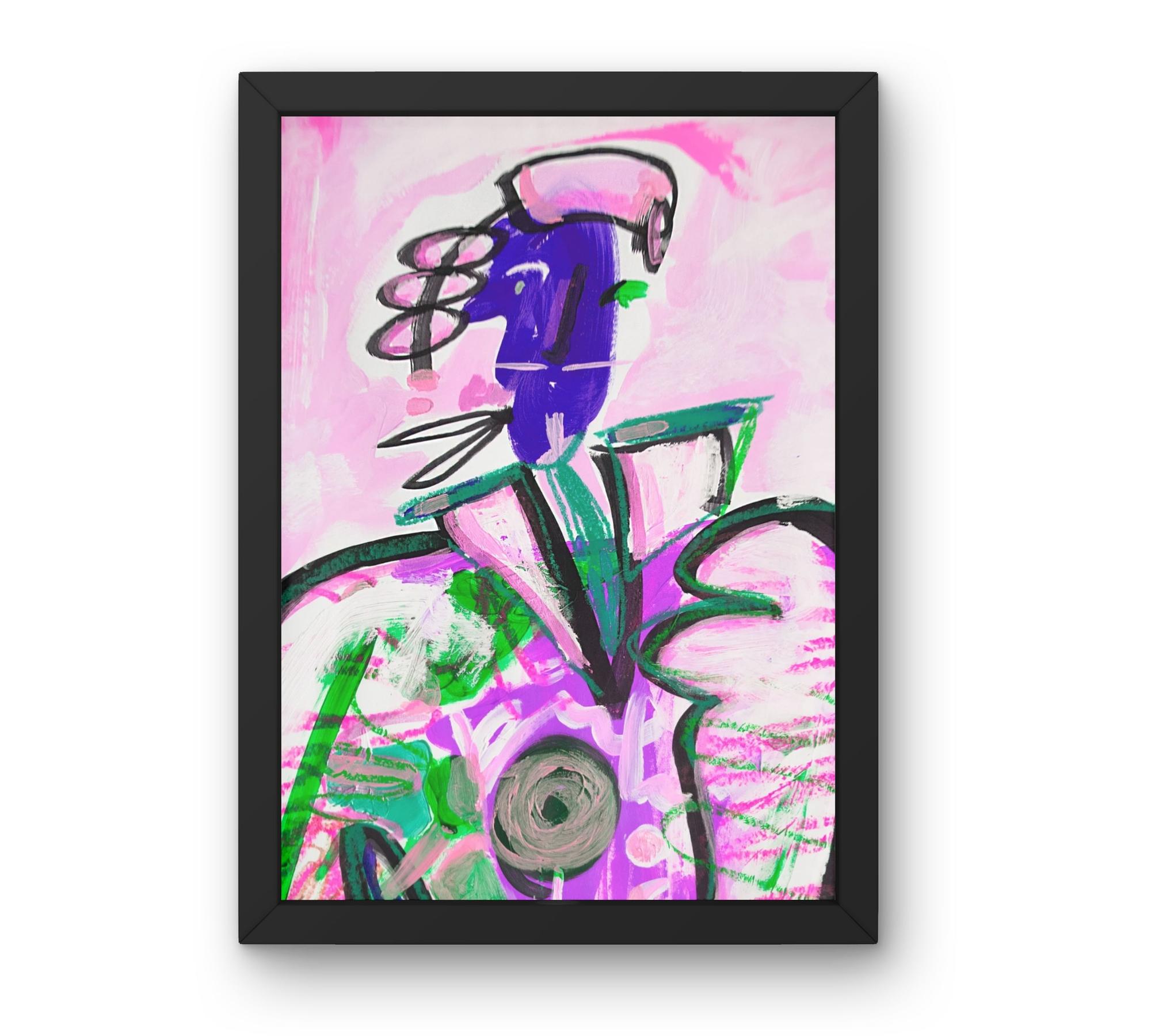 Lord From Sixsome Art Print Multicolored 0