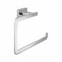 Towel rack metal silver 0