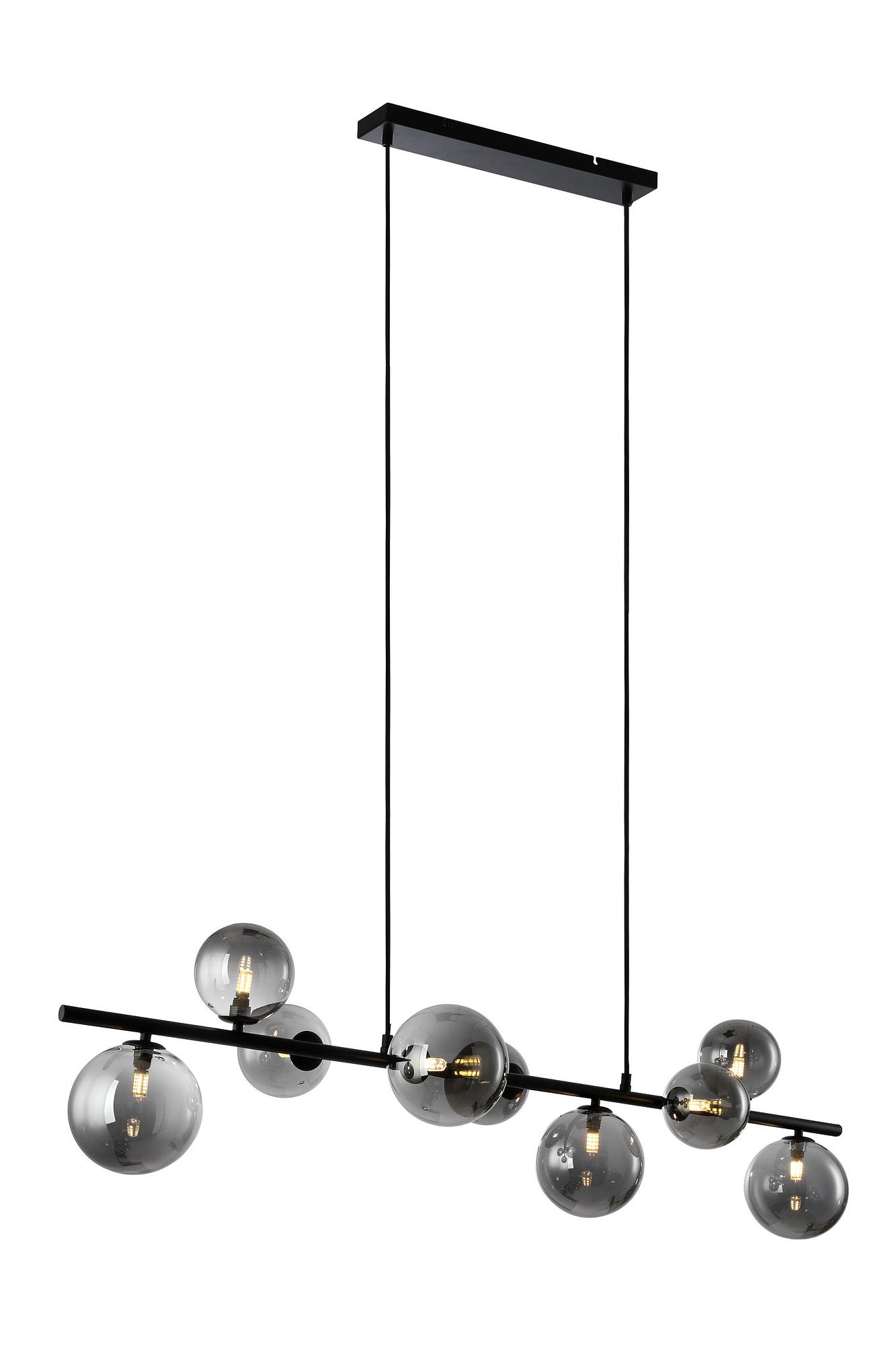 Pendant Light Smoked Glass Grey 0