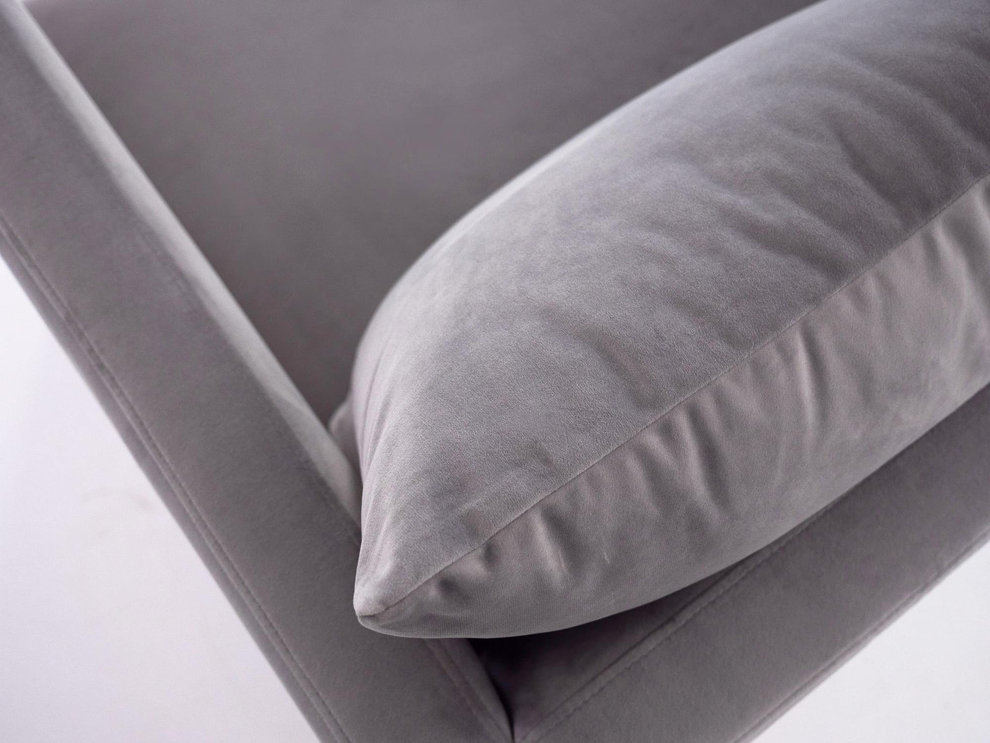 Malmo Sofa 3-Sitzer Grau 7