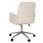 SOLAO CORD Bürostuhl Drehbar mit Rollen Cord-Optik Beige 8