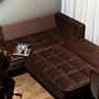 Vargen Sofa Récamiere Links Salvador Moosgrün 8 6