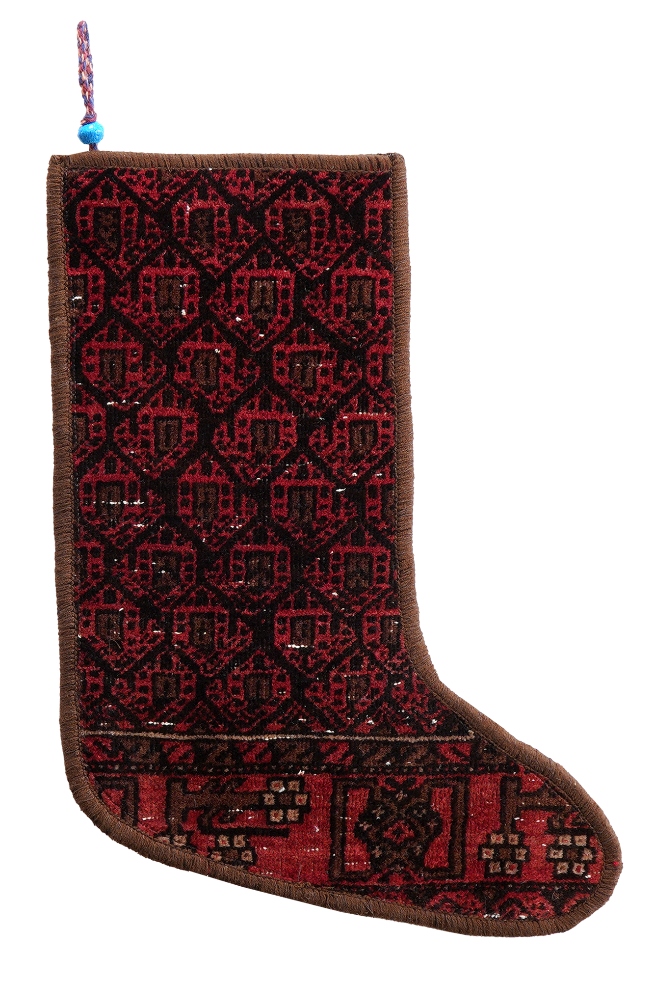 Christmas stocking Wool Multicolored 41x56cm 0