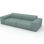 Pyllow Schlafsofa 3-Sitzer Vegane Wolle Ozeanblau 1