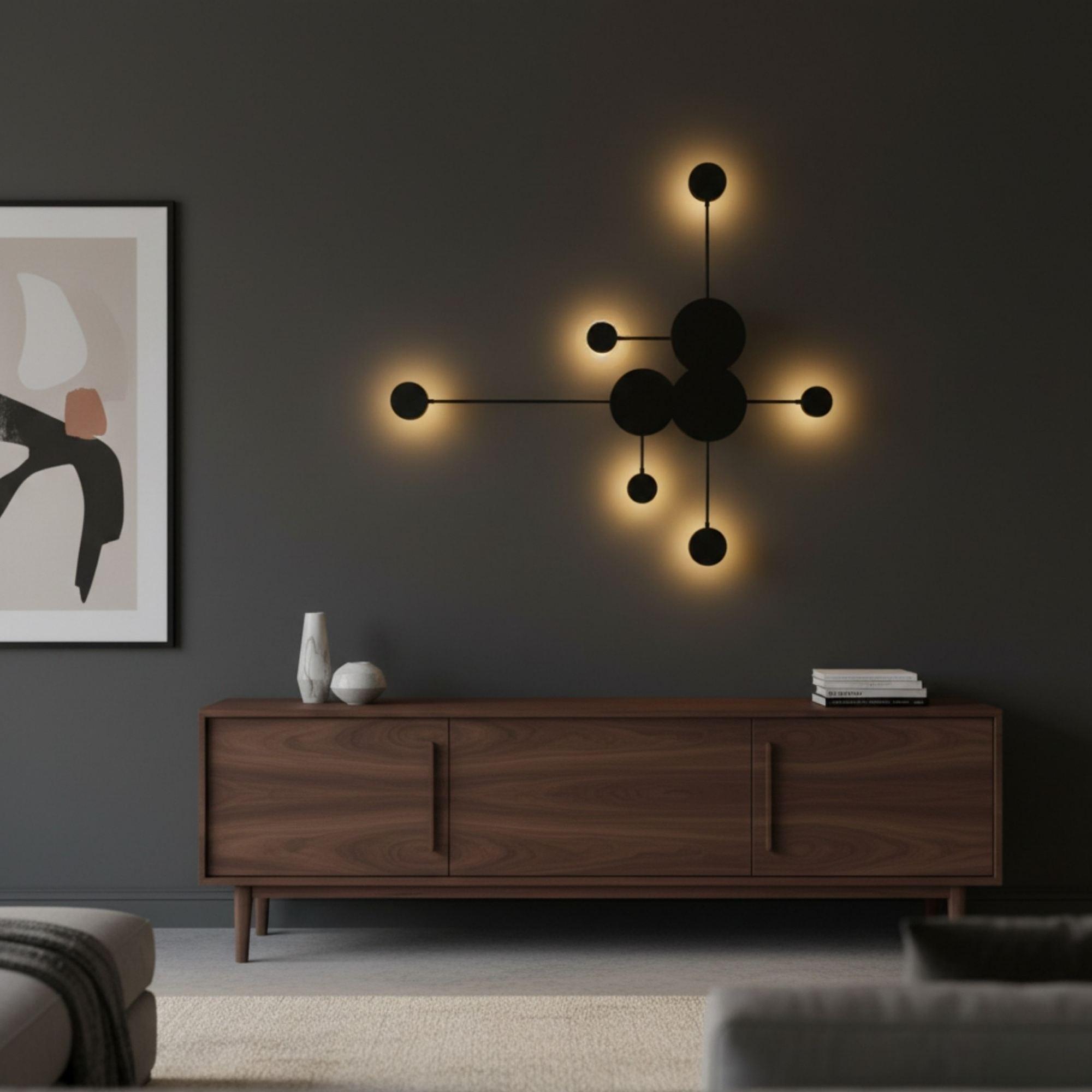 Ledos Applique metallo nero 3