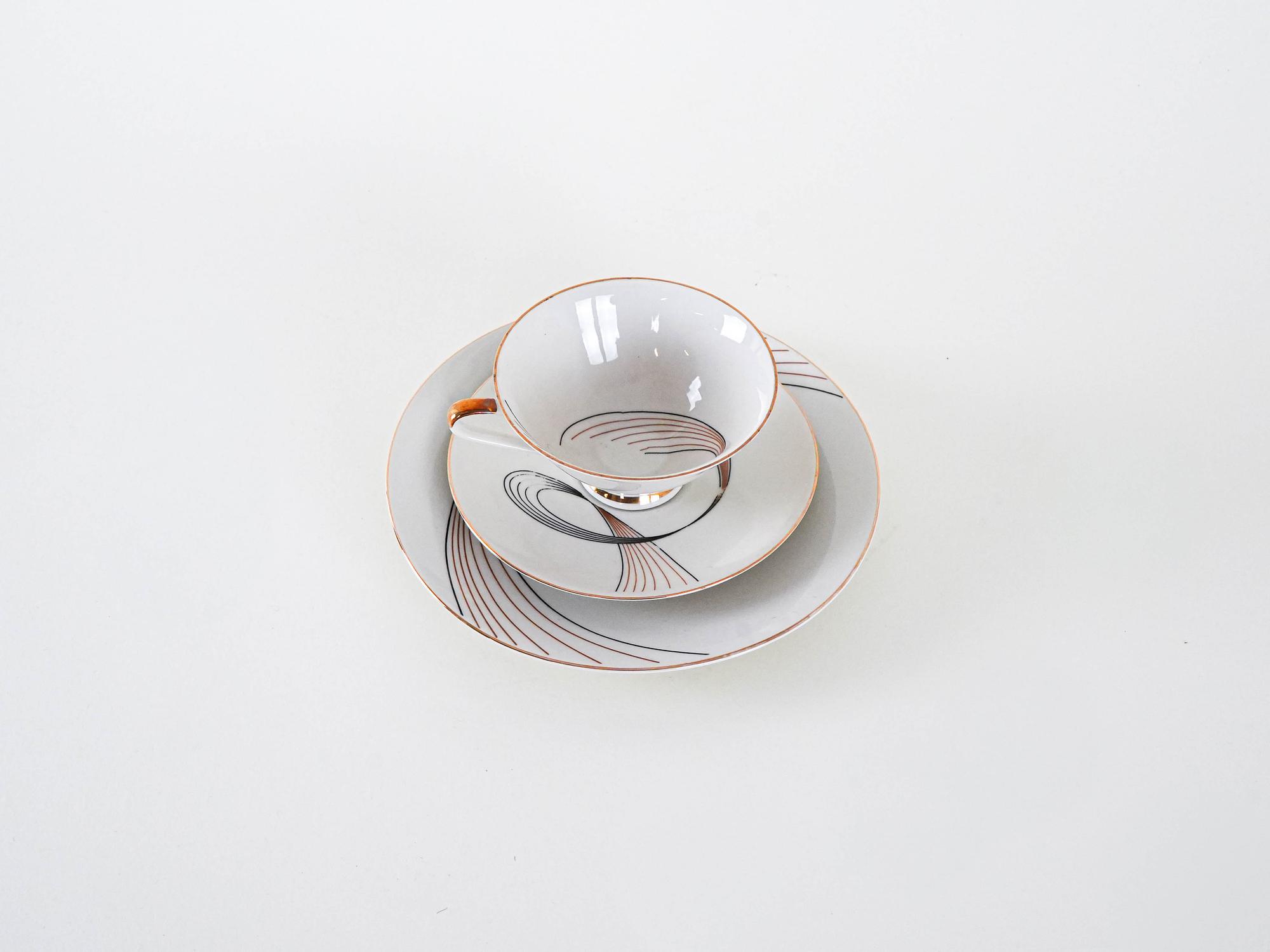 Tazza in porcellana multicolore 4