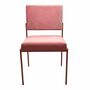 Cube Esszimmerstuhl Velvet Line Rosa Kupfer 2