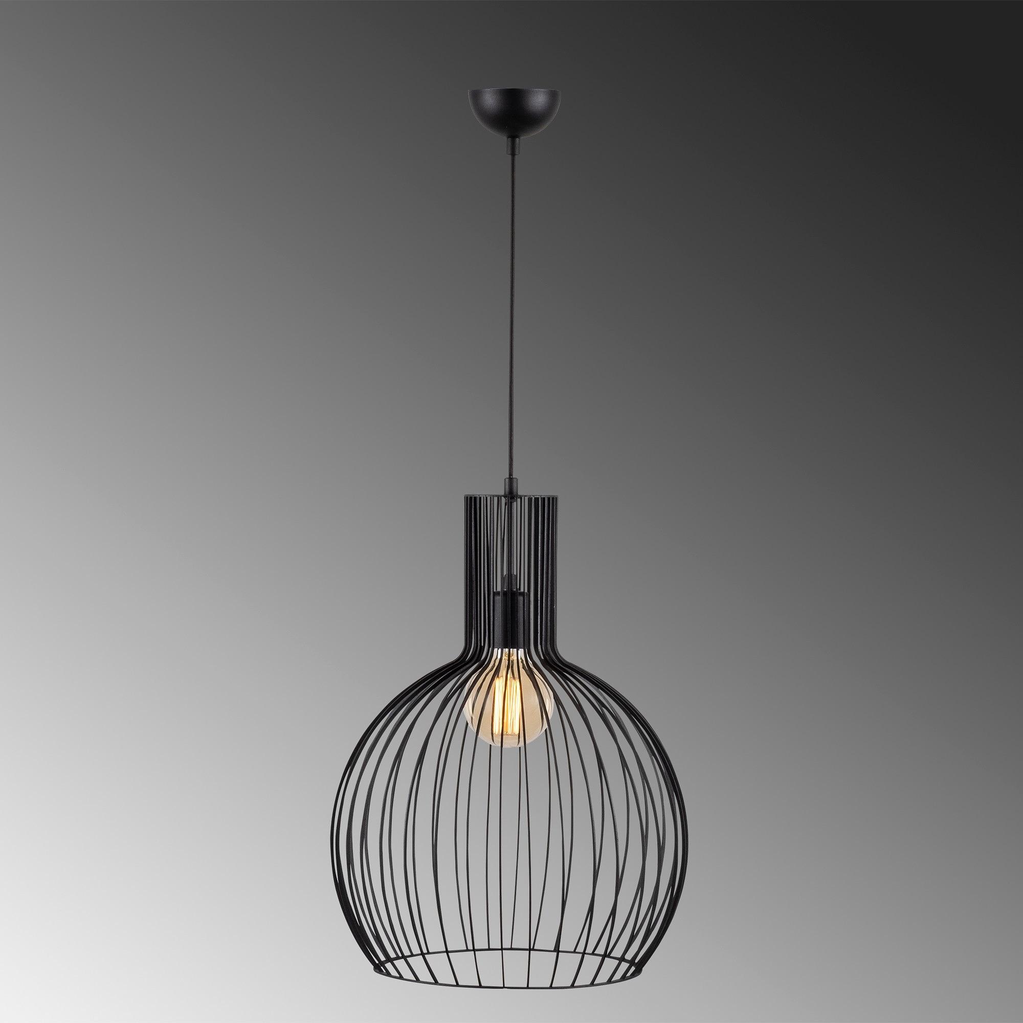 Fellini MR-756 Hängeleuchte Eisen Schwarz 4