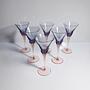 6x Vintage Weinglas 1980er Jahre 3