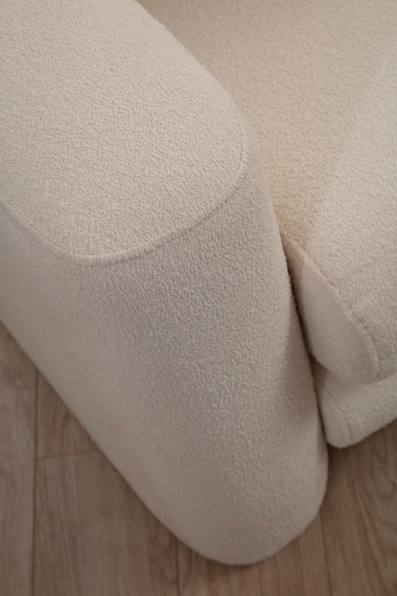 Lily Ecksofa Rechts Creme 3