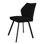 Dining chair Togay iron velvet black 0