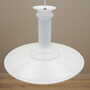 Pendant lamp glass white 1970s 3