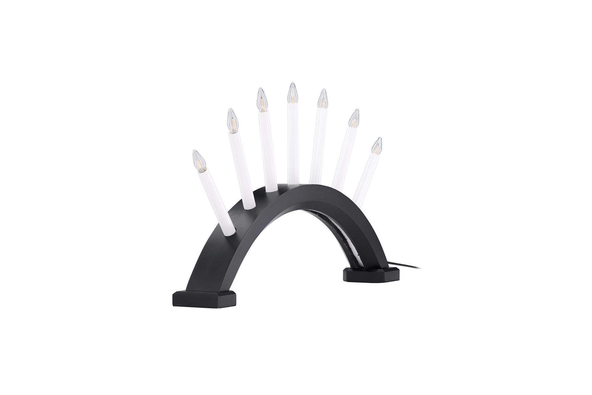 Kebnekaise Table lamp Pine wood Black White 4