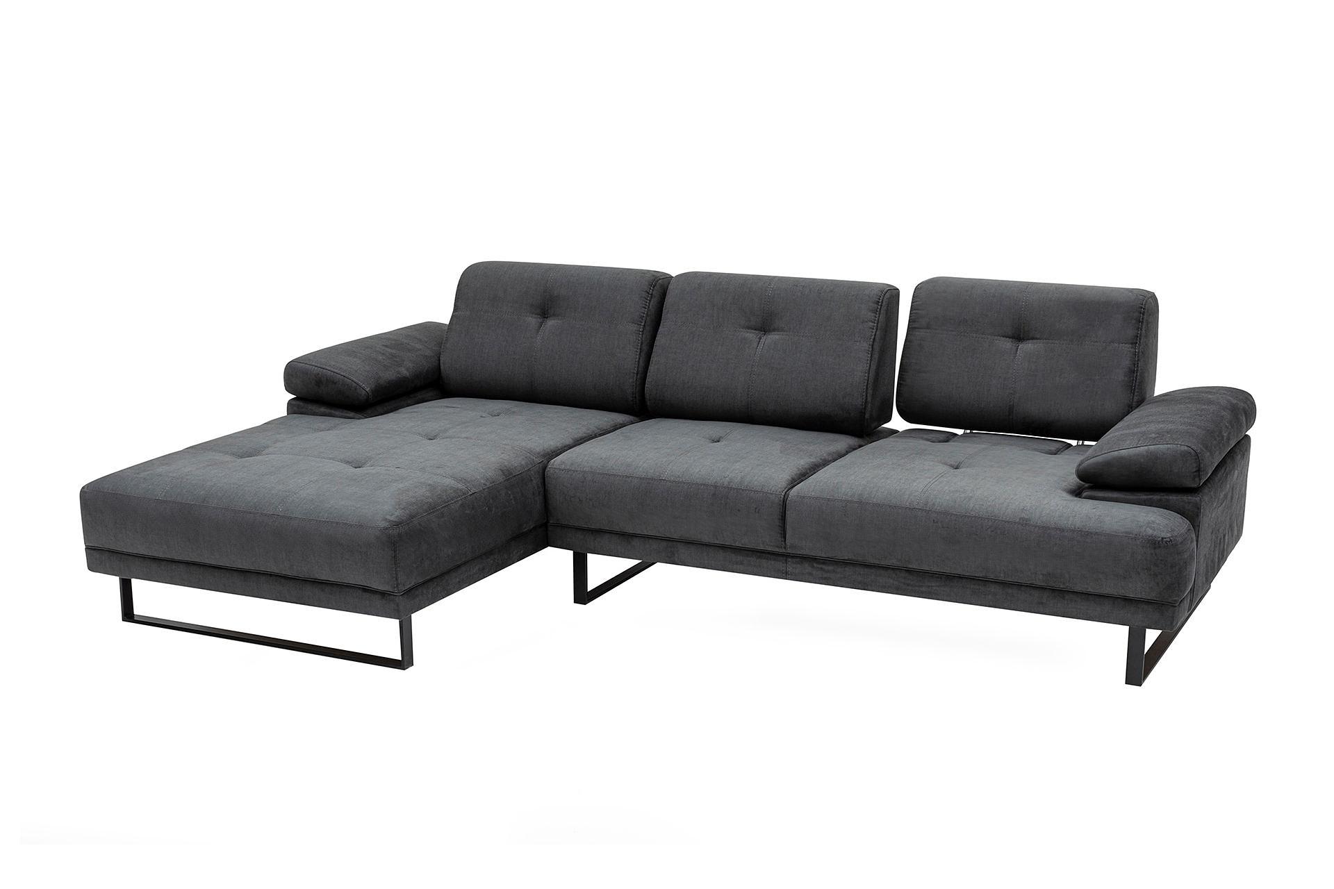 Mustang Sofa S Récamiere Links Anthrazit 7