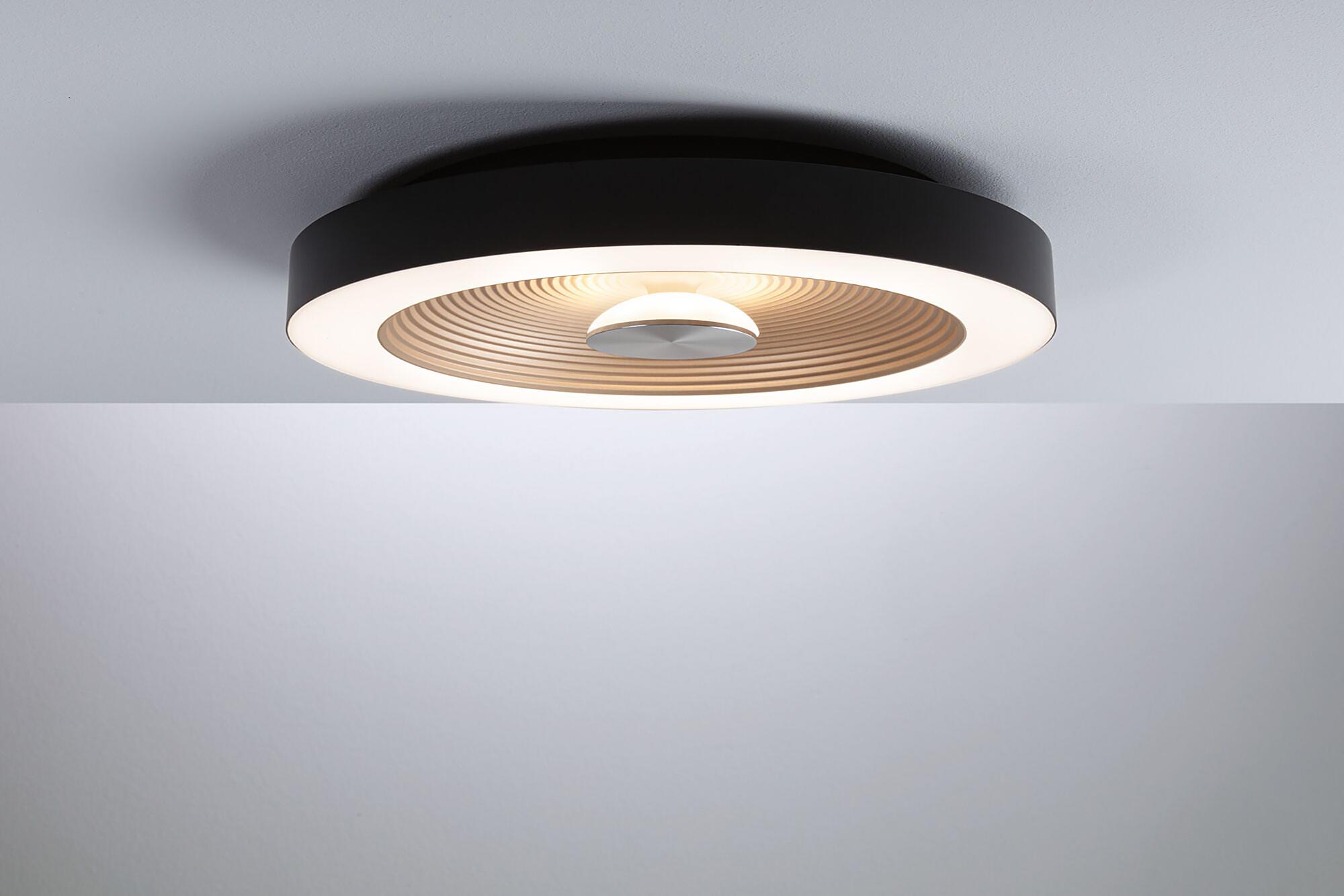 LED-Deckenleuchte Volea Schwarz Gold 2