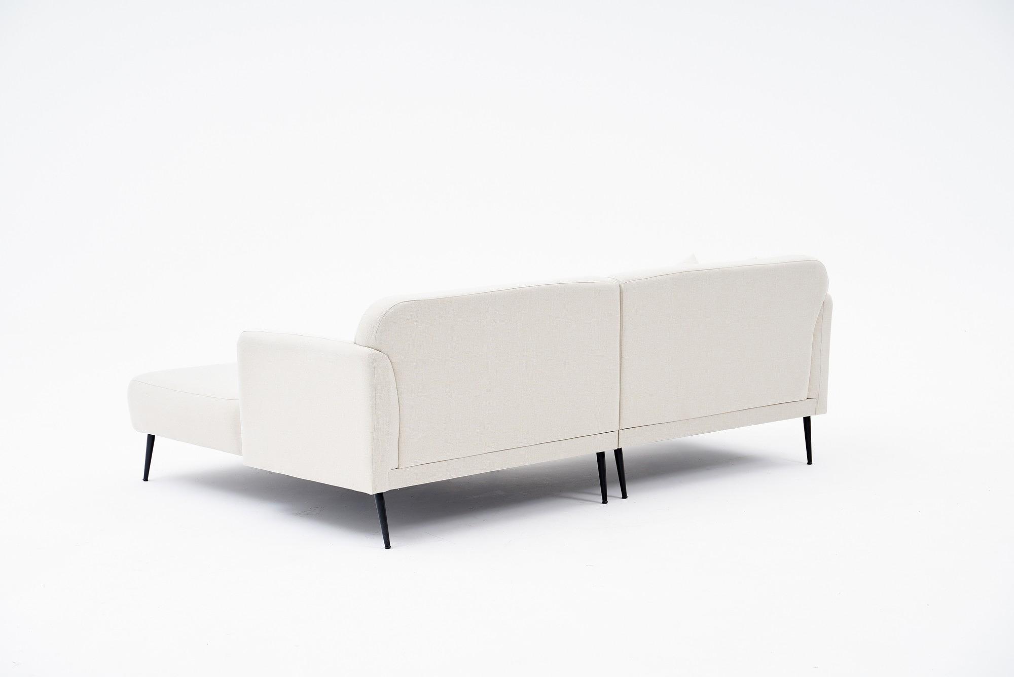 Revos Sofa Récamiere Rechts Creme 5