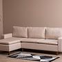 Lungo Ecksofa Creme 2