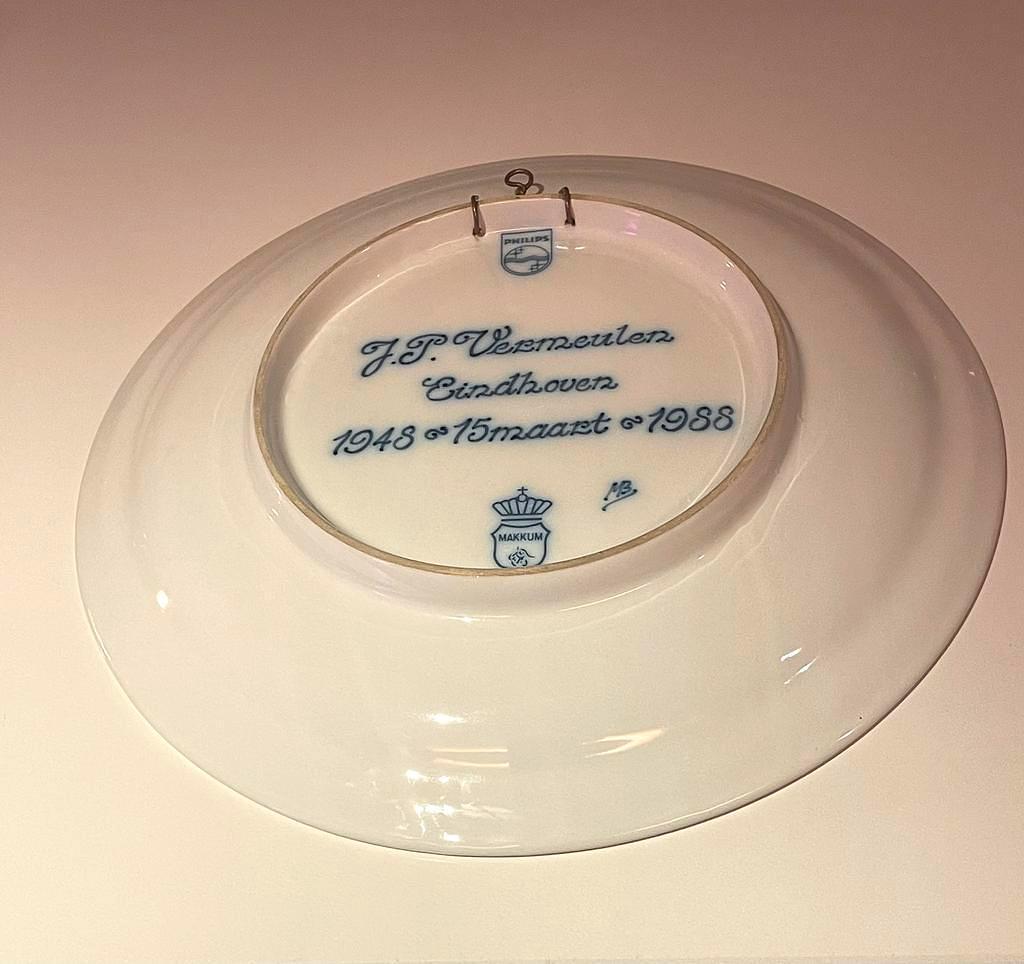 Makkum Teller Keramik Mehrfarbig 2