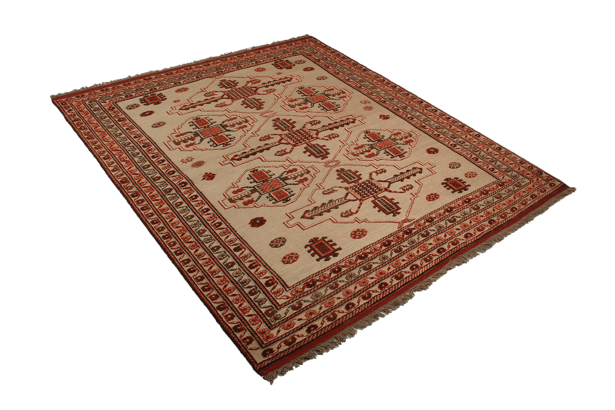 Kilim Belutch Teppich Braun 2