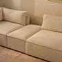Daphne 1-Sitzer Eckmodul Links Maya Cream 8