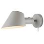 Stay Wandleuchte Aluminium PVC 1-flammig 1