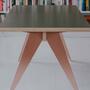 Handcrafted dining table St. Calipers Green 3