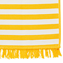 Outdoor rug Yellow White Striped 1