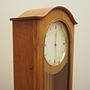 Vintage grandfather clock pine wood 13