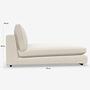 Mammuten Loveseat Sogno Creme 400 5