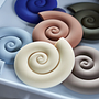 Nautilus Untersetzer Beige 1