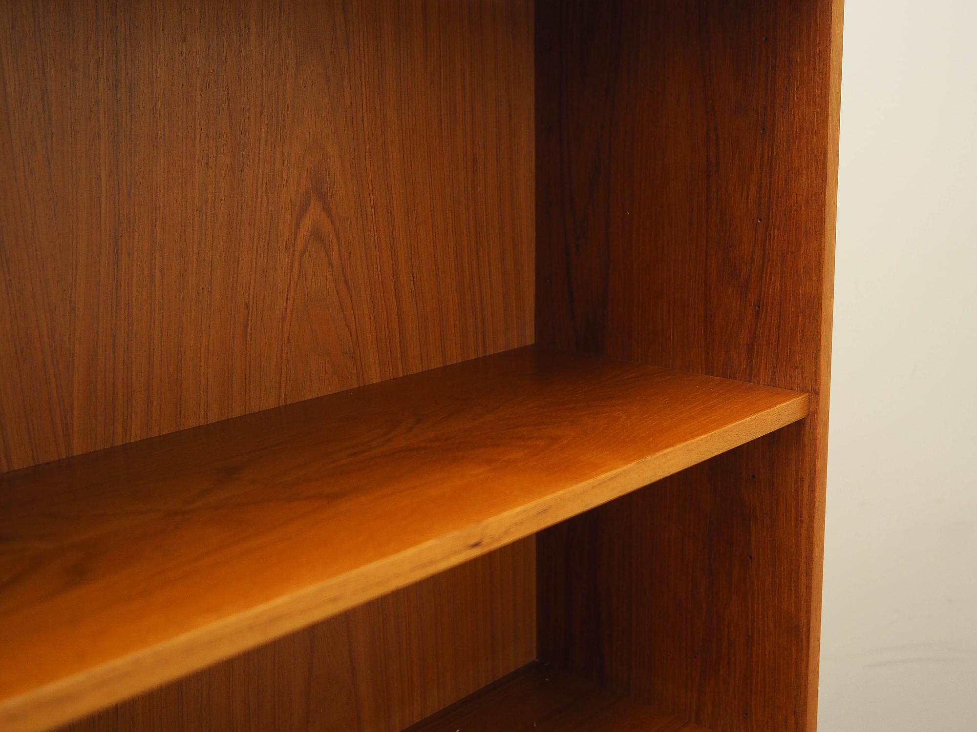 Teak bookcase Brown 1960s 6