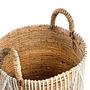 Straight Stitched Basket Macrame 4
