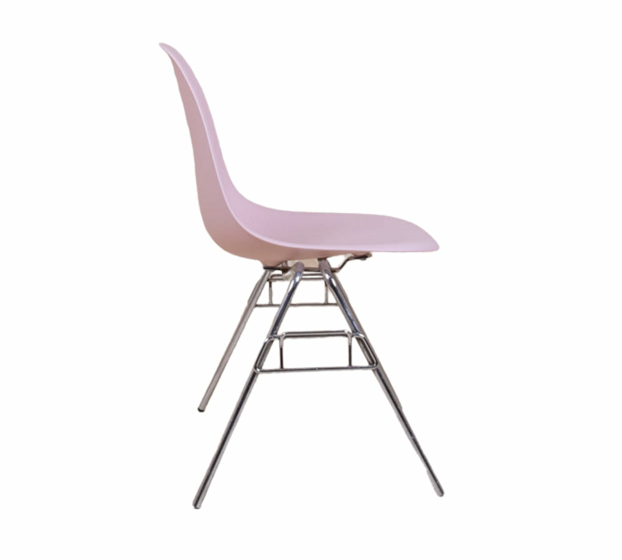 Eames DSS Plastic Side Chair Zartrosé 3