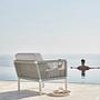 Club Garten Loungesessel Grau 2