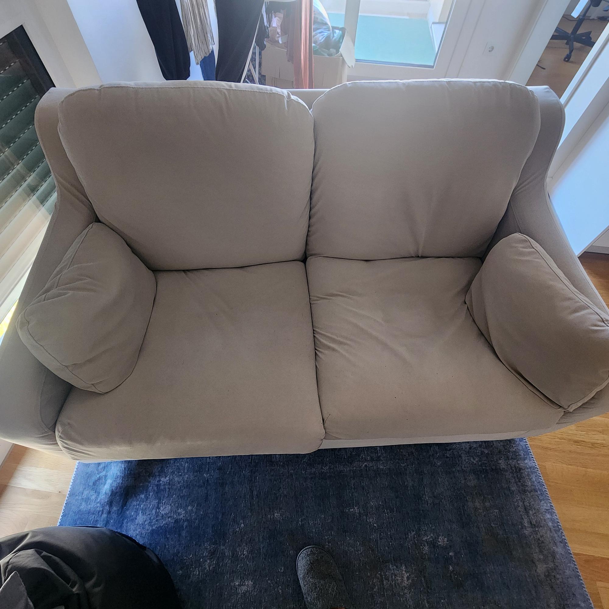 VINLIDEN 2-seat sofa with cushions 2