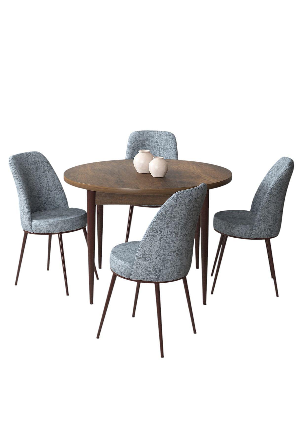 Tor Dining room set Baroque and Gray 2