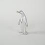 Porcelain Penguin Figurine White 1970s 4