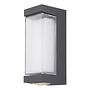 LED-Wandleuchte Plixon Typ B Grau 3