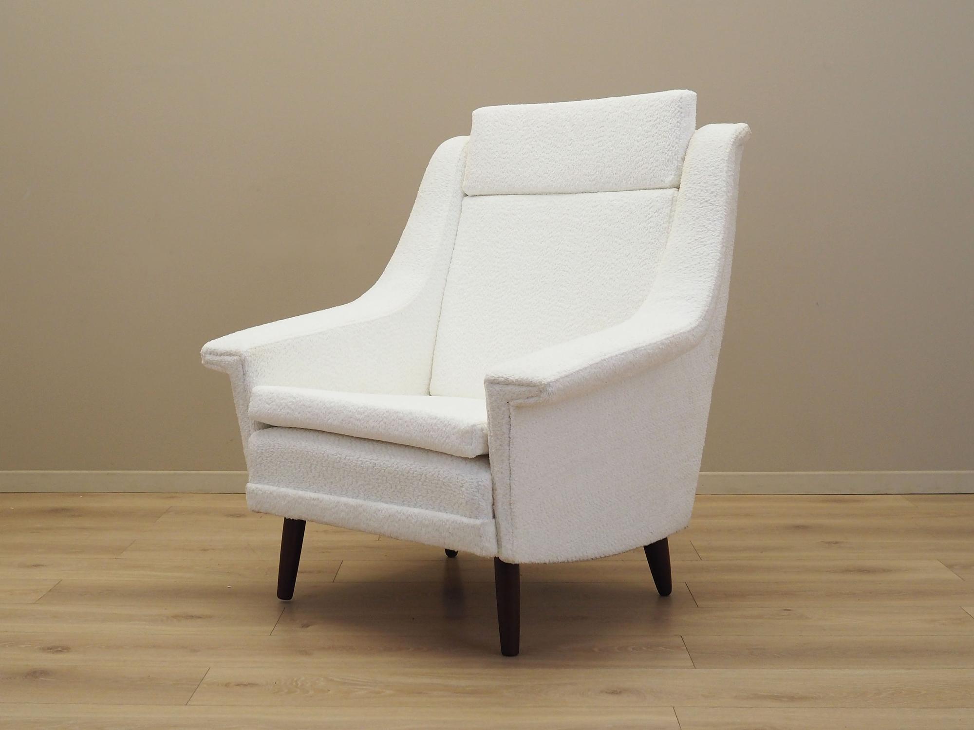 Armchair White 1970s 3