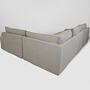 Trent 1-Sitzer & Eckmodul Baumwolle-Leinenstoff Creme 4