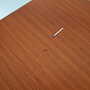 Vintage side table teak brown 1970s 7