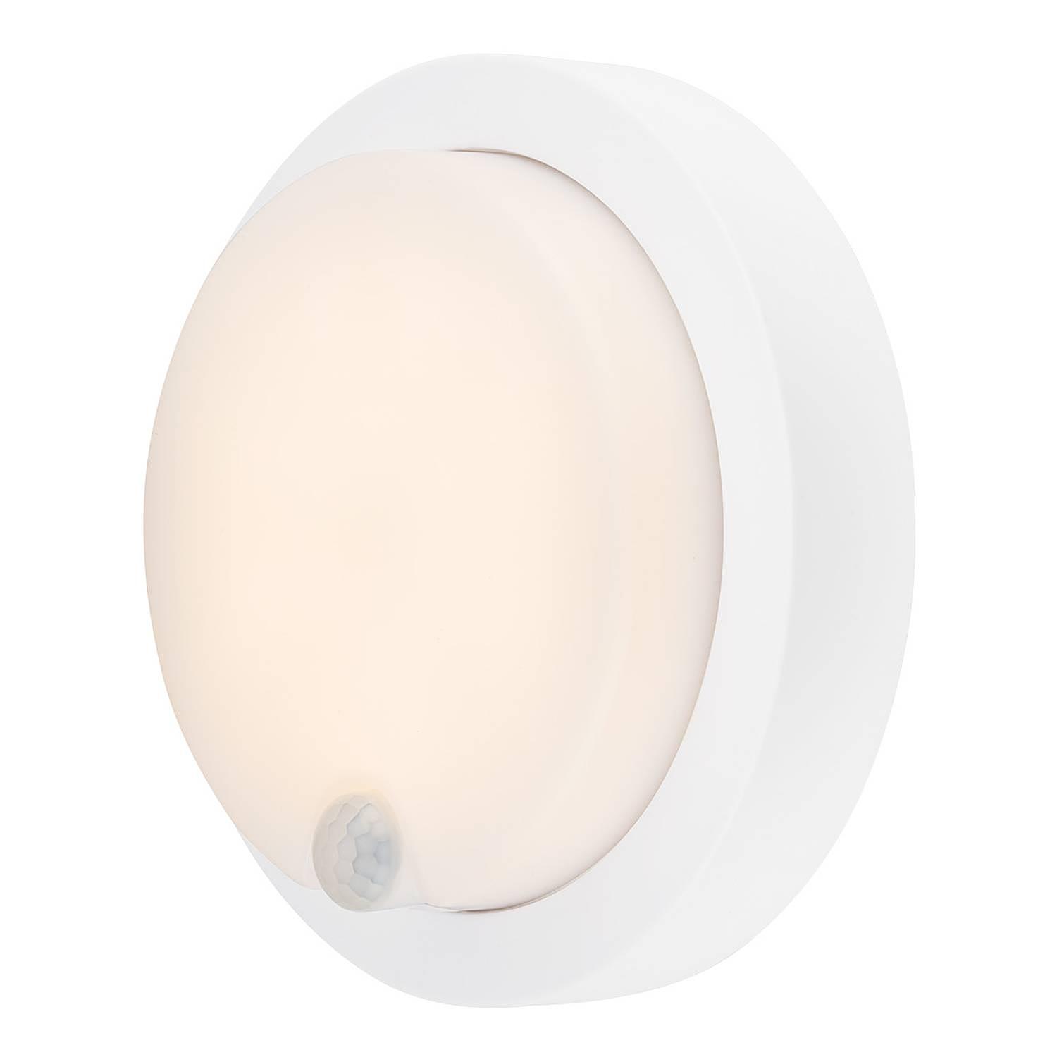 1-Flame LED Wall Light Presigo Polypropylene White 1